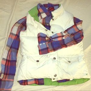 Reversible American Eagle Down Vest